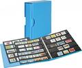 PUBLICA M COLOR Briefmarken-Einsteckalbum mit 10 beidseitig bestückbaren Folien-Einsteckblättern in zwei Ausführungen-Nautic (bl -