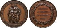 SCHWEIZ Bronzemedaille 1864, (v. Antoine Bovy). Kanton. FDC