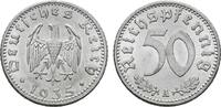 DRITTES REICH 50 Reichspfennig 1935, A. Stempelglanz 65,00 EUR  + 10,00 EUR frais d'envoi