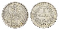 Deutsches Reich 1 Mark 1899, F. Vorzüglich + 95,00 EUR  + 10,00 EUR frais d'envoi