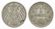 Deutsches Reich 1 Mark 1912, J. Vorzüglich 50,00 EUR  + 10,00 EUR frais d'envoi