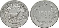 TÜRKEI 1.500 Lira 1983. Republik seit 1923. Polierte Platte. 55,00 EUR  + 10,00 EUR frais d'envoi