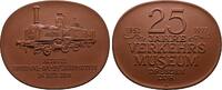 EISENBAHN Grosse braune Porzellanplakette 1977 (Meißen). Oval quer, Stem... 38,00 EUR  + 10,00 EUR frais d'envoi