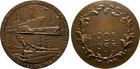 BELGIEN Bronzemedaille 1955, (v. Delier). Numisnautik, Eisenbahn FDC-