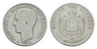 GRIECHENLAND 1 Drachme 1873. Georg I., 1863-1913. Sehr schön. 45,00 EUR  + 10,00 EUR frais d'envoi