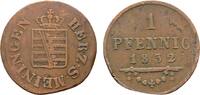 SACHSEN Pfennig 1832 Bernhard Erich Freund, 1803-1866. Etwas beschnitten... 12,00 EUR  + 10,00 EUR frais d'envoi
