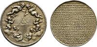 RELIGION & KIRCHE Kleine vergoldete Silbermedaille o.J. (um 1770), Unbedeutender üblicher kl. Stempelriss. SPL.