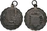 RELIGION & KIRCHE Tragbare Silbermedaille -