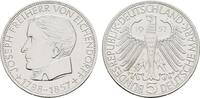 BUNDESREPUBLIK DEUTSCHLAND 5 DM 1957 J Freiherr von Eichendorff Fast Ste... 220,00 EUR  + 10,00 EUR frais d'envoi