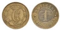 DÄNEMARK Skilling 1867. Christian IX., 1863-1906. Vorzüglich 22,00 EUR  + 10,00 EUR frais d'envoi