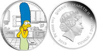 Tuvalu 1 Dollar Simpsons Marge 1oz -
