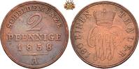 Schaumburg-Lippe 2 Pfennig 2 Pfennig 1858 A -