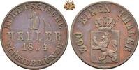 Hessen-Kassel 1 Heller 1864 Friedrich Wilhelm I - 1847-1866 vz 10,00 EUR  + 17,00 EUR frais d'envoi