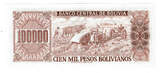 Bolivien 10 Millionen Pesos Bolivia, 10 million pesos, 1984 I