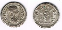 Römische Kaiserzeit - Plautilla Denar AR-Denar der Plautilla, Rv.: Venus mit Kind und Apfel, VENVS VICTRIX -