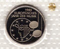 BRD 5 DM 1985 5-DM-Gedenkmünze Europäisches Jahr der Musik, 1985, Cu-Ni ... 5,00 EUR prix TTC + 9,90 EUR frais d'envoi