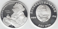 Korea - Nordkorea 250 Won North Korea, 250 Won 1999, <i>Ludwig van Beethoven</i>, Proof, like scan -