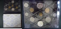 Italien 1888 Lire (11 Münzen) italy official coin set 1988 with 2 silver coins, like scan -