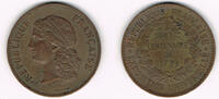 Frankreich Bronze-Medaille France, medal "world exposition 1889 - 100th anniversary of french revolution" -