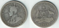 Australien 6 Pence 1919 New zealand, 6 Pence silver, king george V., lik... 15,00 EUR prix TTC + 9,90 EUR frais d'envoi
