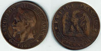 Frankreich 5 Centimes France, 5 Centimes 1863 A, napoleon III. -