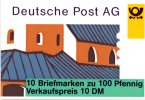 Bund 1 Markenheftchen Bund, MH-Nr. 32, <i>Sehenswürdigkeiten</i> Berlin-Versandstempel -