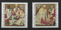 Deutschland 2 Werte Bund, Mi-Nr. 1639-40, Weihnachten -