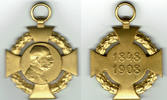 Haus Habsburg - Österreich-Ungarn Bronzemedaille austria, medal of honor, Franz Joseph I. "1848-1908", like scan -