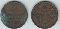 Haus Habsburg - Österreich / Lombardei-Venetien 3 Centesimi austria, 3 Centesimi, like scan -