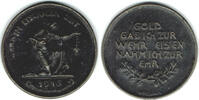 Kaiserreich - Not und Teuerung - 1. Weltkrieg Eisen-Medaille Medaille In Eiserner Zeit 1916 - Gold gab ich zur Wehr, Eisen nahm ich zur Ehr -