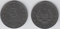 Albanien 5 Leke albania, 5 leke 1957, like scan -