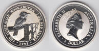 Australien 1 Dollar australia, kookaburra 1998, 1 ounce, like scan -