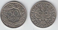 Polen 50 Zloty 1923 poland, 1923, 50 zloty, like scan sehr schön 3,50 EUR prix TTC + 9,90 EUR frais d'envoi