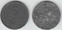 Belgien - Deutsche Besetzung 1. Weltkrieg 5 Cent (5 Centimes) belgium (belgique), 5 Cent, like scan -