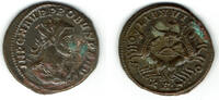 Römische Kaiserzeit - Probus Antoninian B-Antoninian, Probus, Rv.: Sol in gallopierender Quadriga, SOLI INVICTO / KA -