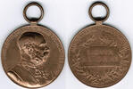 Haus Habsburg - Österreich-Ungarn Bronzemedaille austria, medal of honor, Franz Joseph I. "Signum Memoriae 1898", like scan -