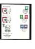 Berlin Kat.Nr. 182/86 kpl. auf 3 FDC - Kat.Wert 138,- -