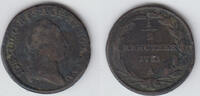 Haus Habsburg - Österreich-Ungarn 1/2 Kreuzer austria, 1/2 kreuzer 1781 A, like scan -