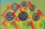 Australien 3,85 Dollars (6 Münzen) 1994 Australia, 6 Coins, uncirculated... 17,90 EUR prix TTC + 9,90 EUR frais d'envoi