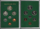 Swaziland 1 Cent bis 1 Lilangeni (7 Münzen) Swaziland, official coin set (royal mint) 1974 -