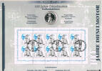 BRD 10 DM Numisblatt 100 Jahre Dieselmotor, 1997 F, Silber -