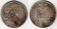 Haus Habsburg - Österreich 1/2 Taler (Halber Taler) austria, 1/2 Taler 1717 KB (Kremnitz), Karl VI. -