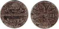 Gebiet des Oberbefehlshabers Ost 1 Kopeke 1916 A Kursmünze 1 Kopeke, Eis... 4,00 EUR prix TTC + 9,90 EUR frais d'envoi