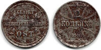Gebiet des Oberbefehlshabers Ost 2 Kopeken 1916 A Kursmünze 2 Kopeken, E... 9,00 EUR prix TTC + 9,90 EUR frais d'envoi