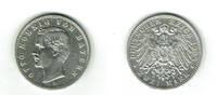 Bayern 2 Mark Bayern, 2 Mark 1908 D, König Otto, siehe Scan! -