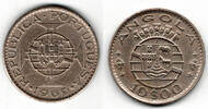 Angola - Portugiesisch Angola 10 Escudos portugal - angola, 10 escudos 1969, like scan -