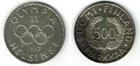 Finnland 500 Markkaa finland silver coin 1952, 500 Markaa, like Scan, -