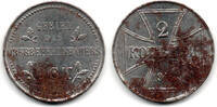Gebiet des Oberbefehlshabers Ost 2 Kopeken 1916 J Kursmünze 2 Kopeken, E... 11,00 EUR prix TTC + 9,90 EUR frais d'envoi