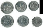 Notgeld - Nürnberg / Fürth 100 + 150 + 200 Mark (3 Münzen) Set Notgeld Ludwigs-Eisenbahn Nürnberg - Fürth, 100 + 150 + 200 Mark -
