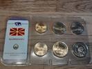 Nord-Mazedonien 68,50 Denari (6 Münzen) North macedonia, coin set, 50 Deni - 50 Denari (6 coins) -